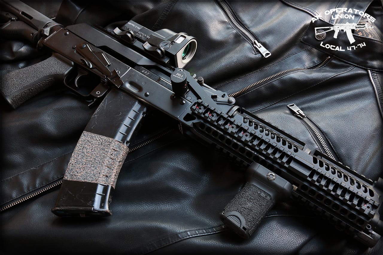 Meprolight Mepro 21 Reflex Sight on AKM (AK47) / AK74 rifles