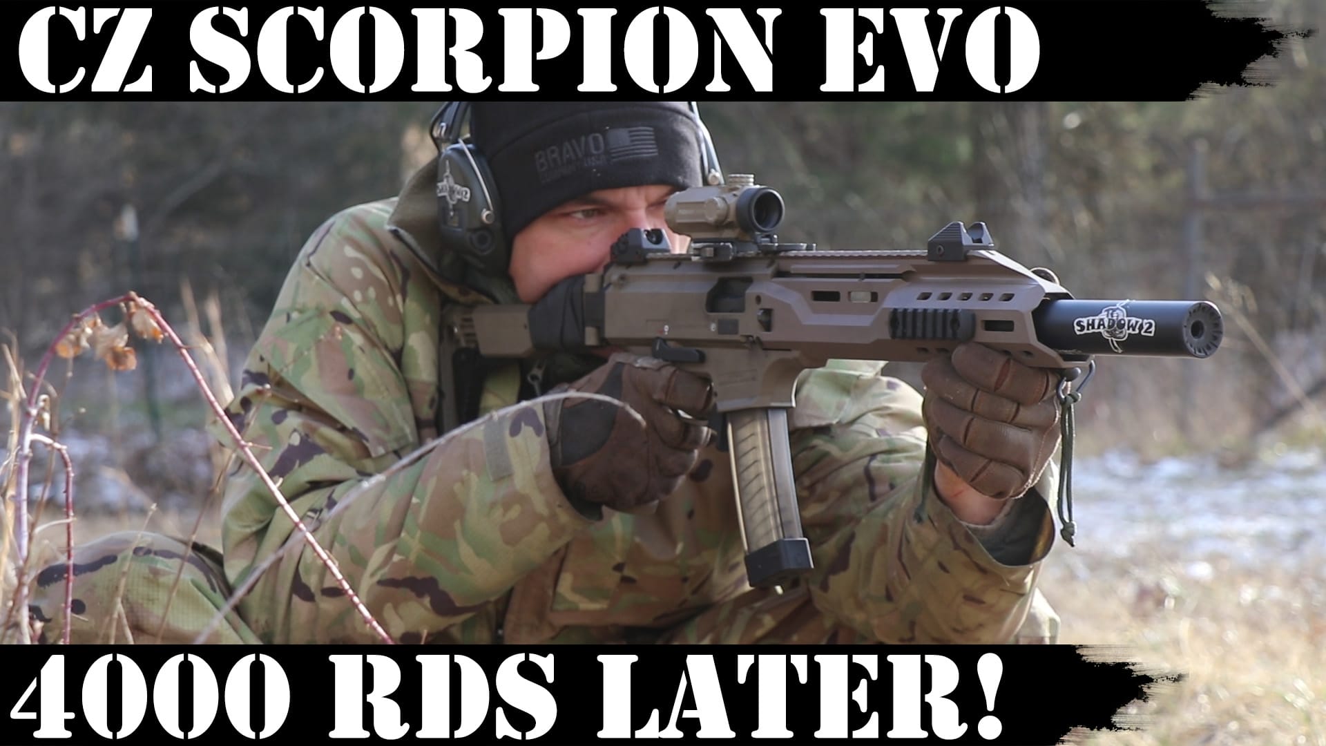 CZ Scorpion Evo3 S1: 4,000 Rds Later – WOW!