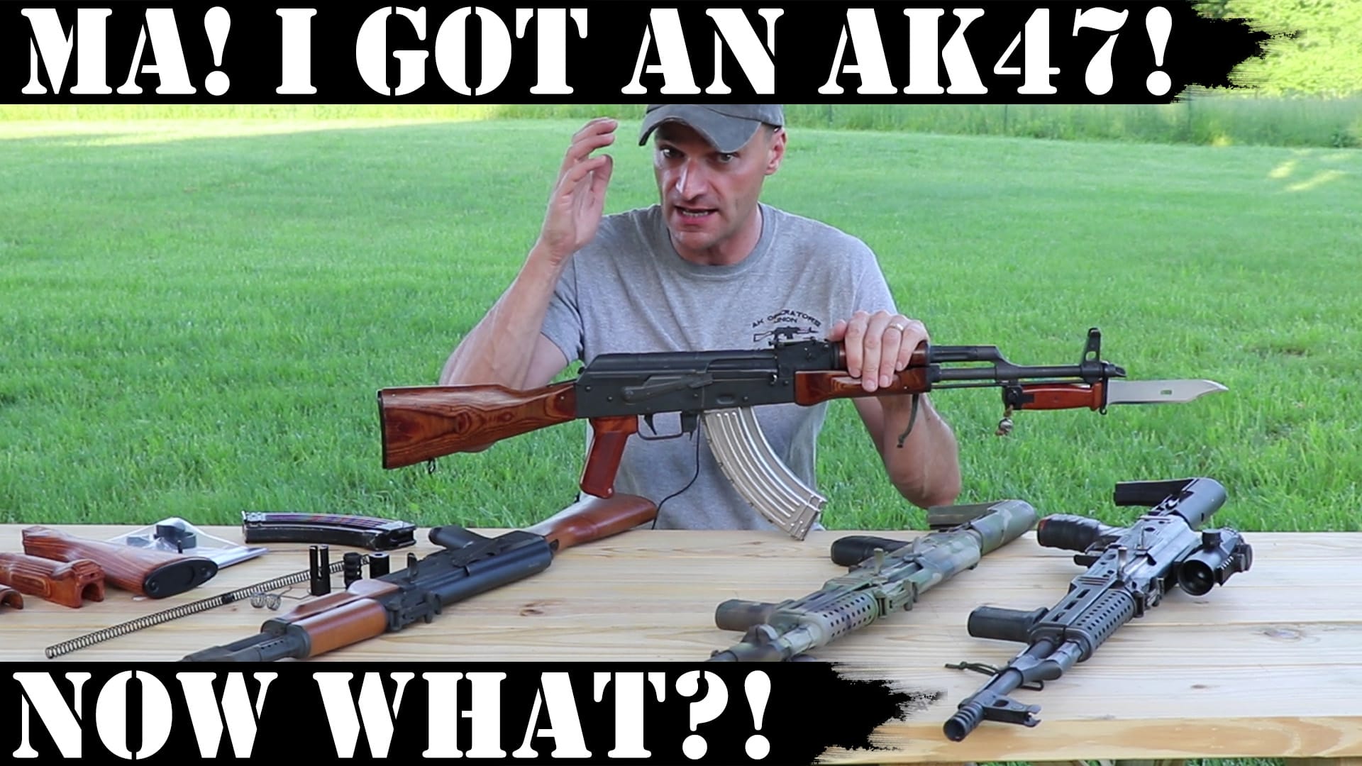 Ma! I got an AK47! Now what?!