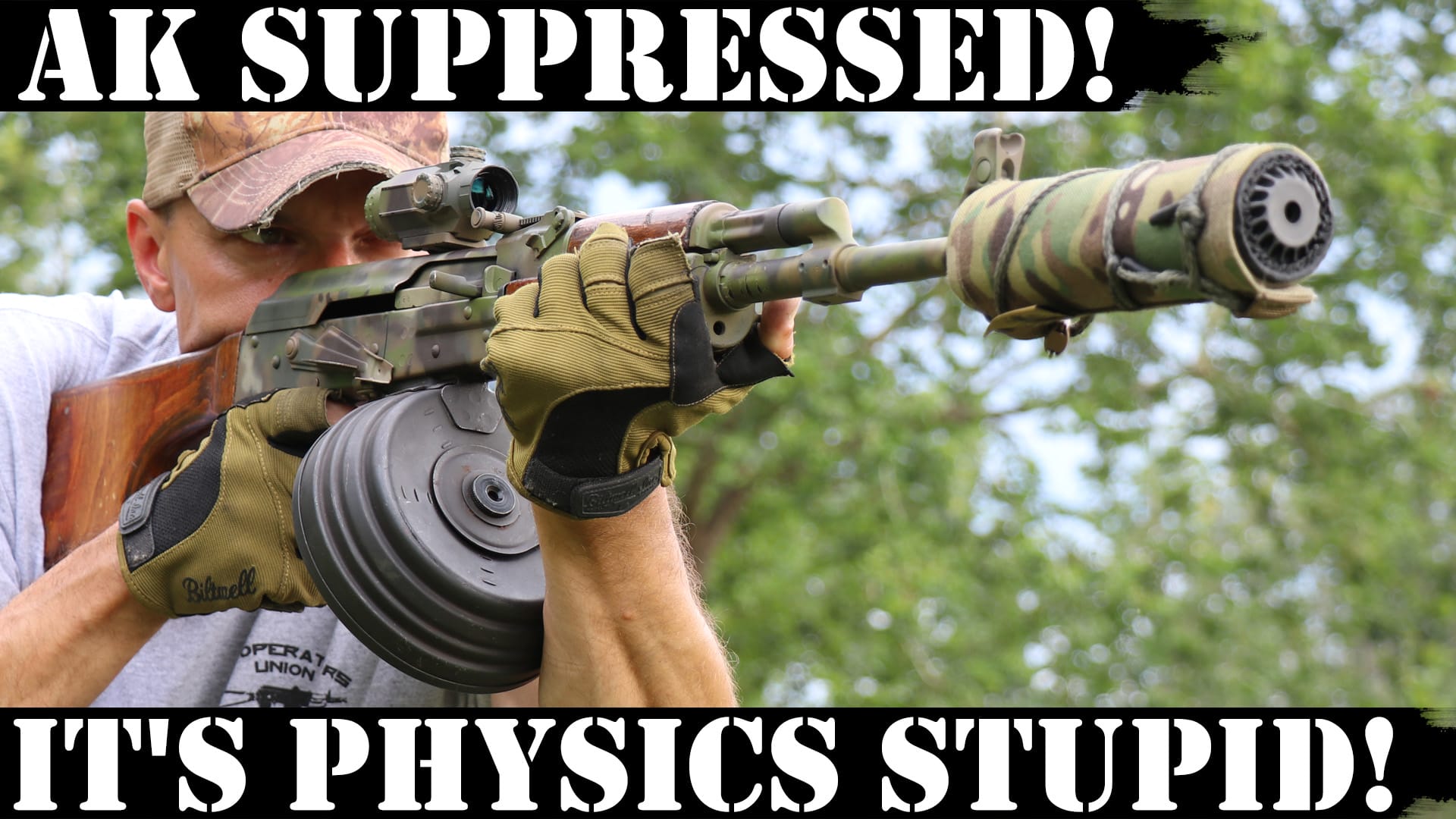 AK Suppressed!                       No magic, just physics!