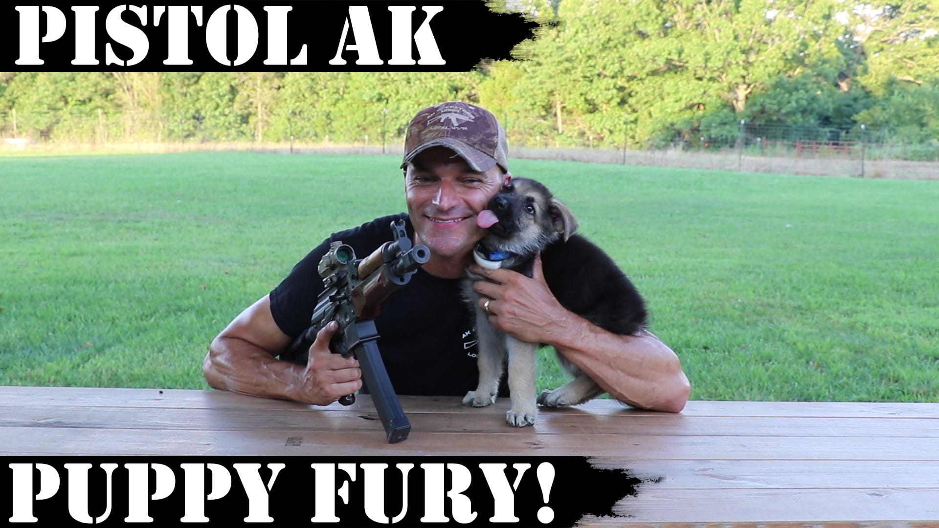 Pistol AK – Puppy Fury!     AKV – 4,000 Rds Later!