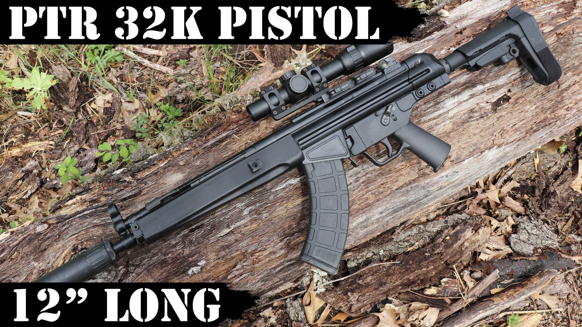 PTR32K 7.62×39 Pistol – 12″ Long!