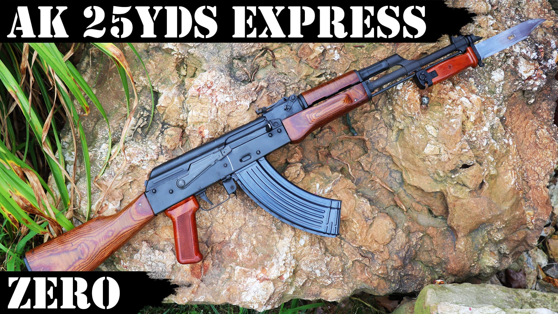AK 25 Yards Express Zero: how to zero your AK fast and be on target up to 300 Yards!