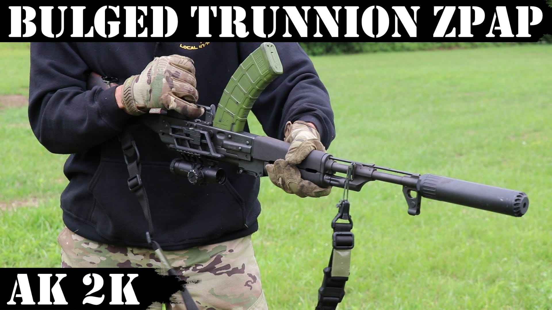 Bulged trunnion AK: Zastava ZPAP (improved) 2000 Rounds Adventures!