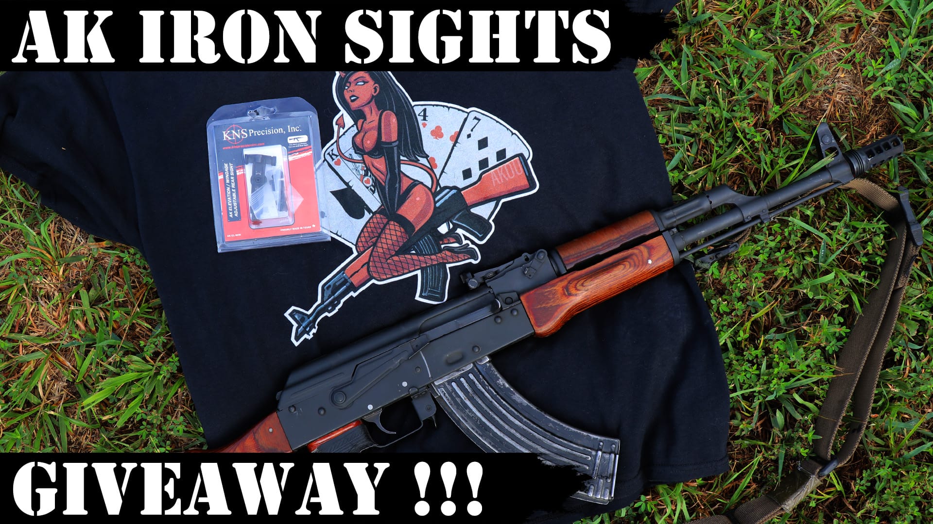 AK Iron Sights Giveaway!