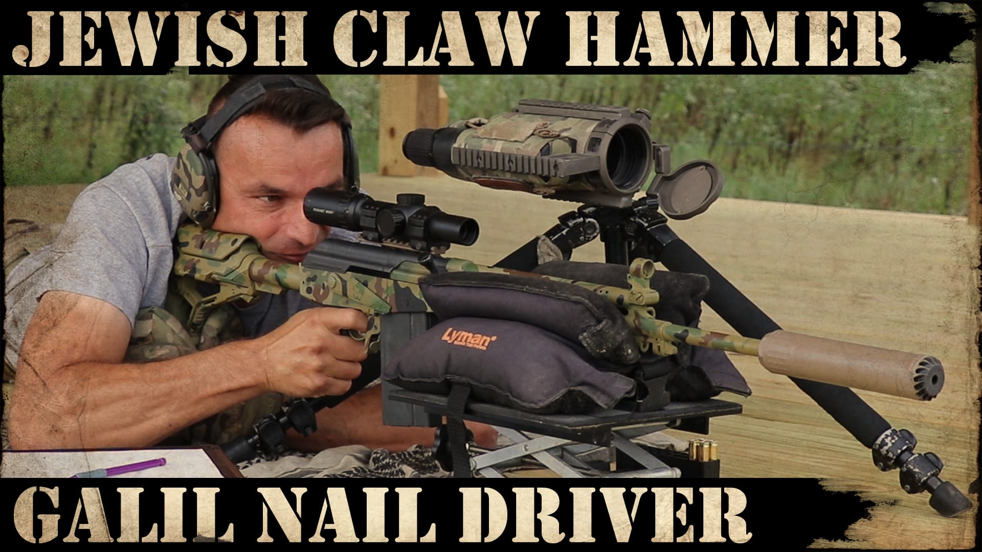 Jewish Claw Hammer with AK Heart – Galil Nail Driver DMR in 6.5 Creedmoor Evocatus Strategic