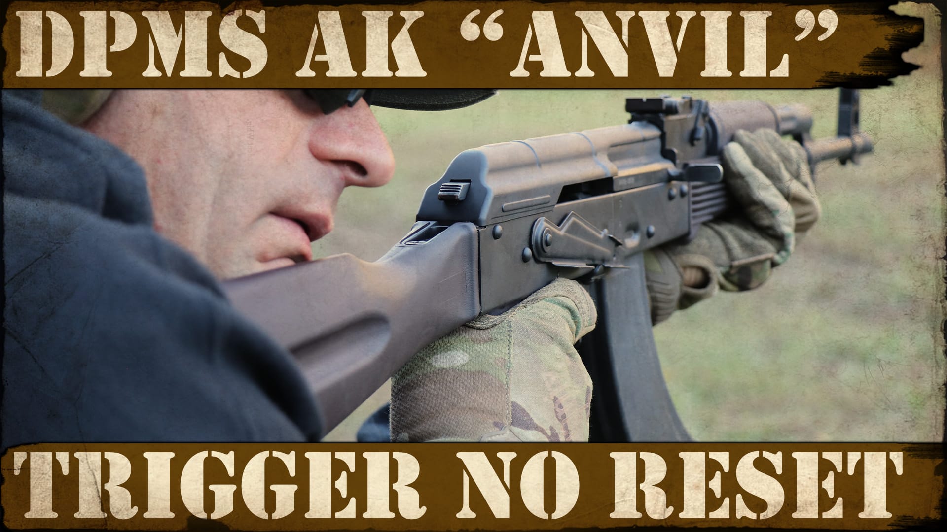 DPMS AK “Anvil” – Trigger No Reset…How to defeat Black Panther AK with one grain of sand…