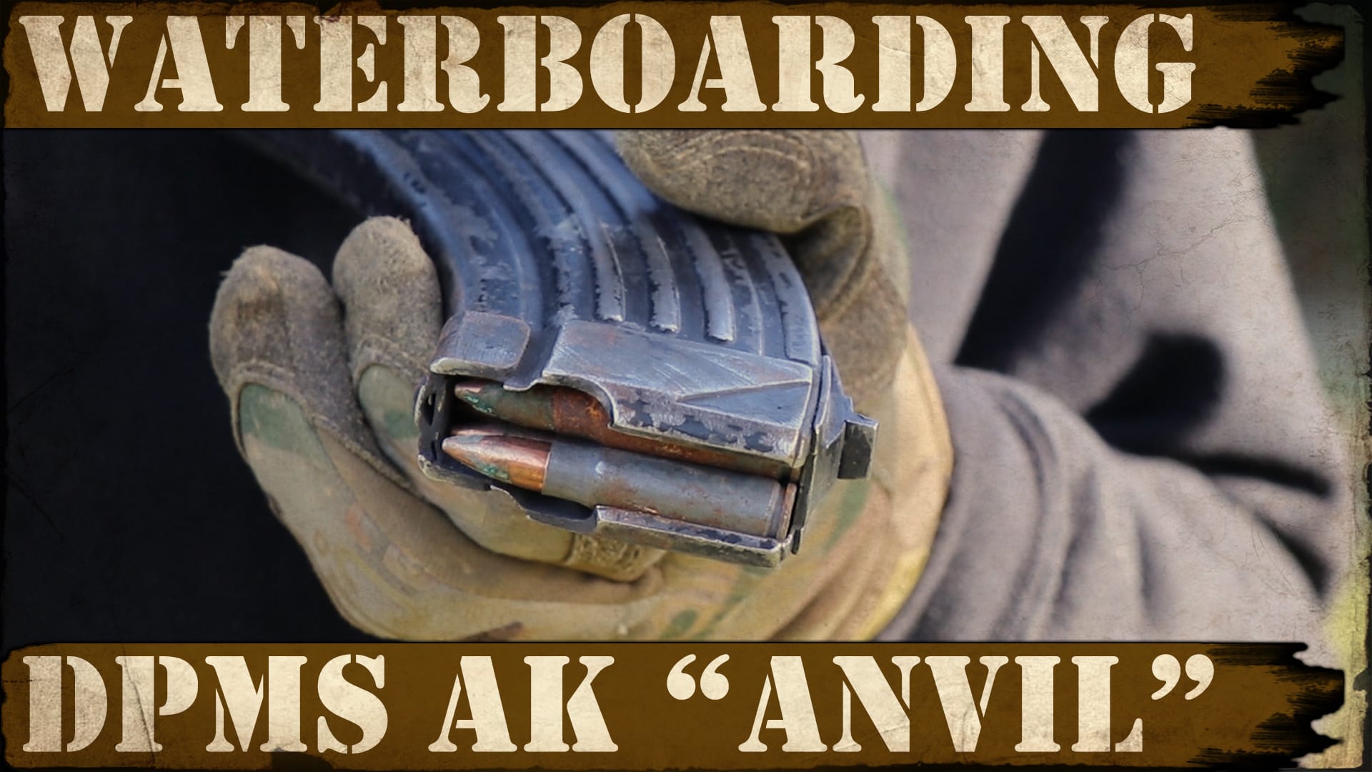 Waterboarding DPMS AK “Anvil”…