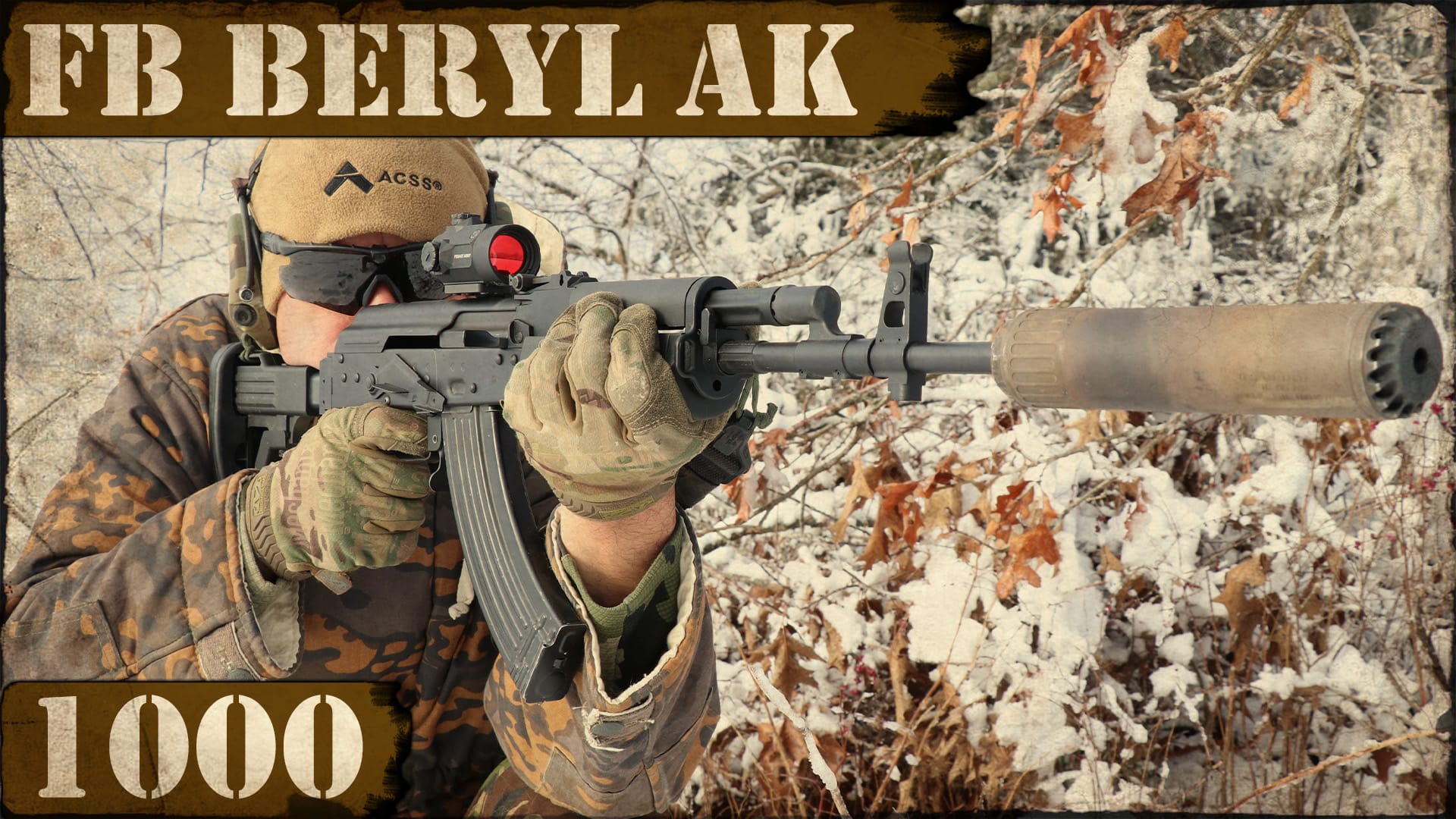 FB Beryl AK – 1000 shots! Winter is here?