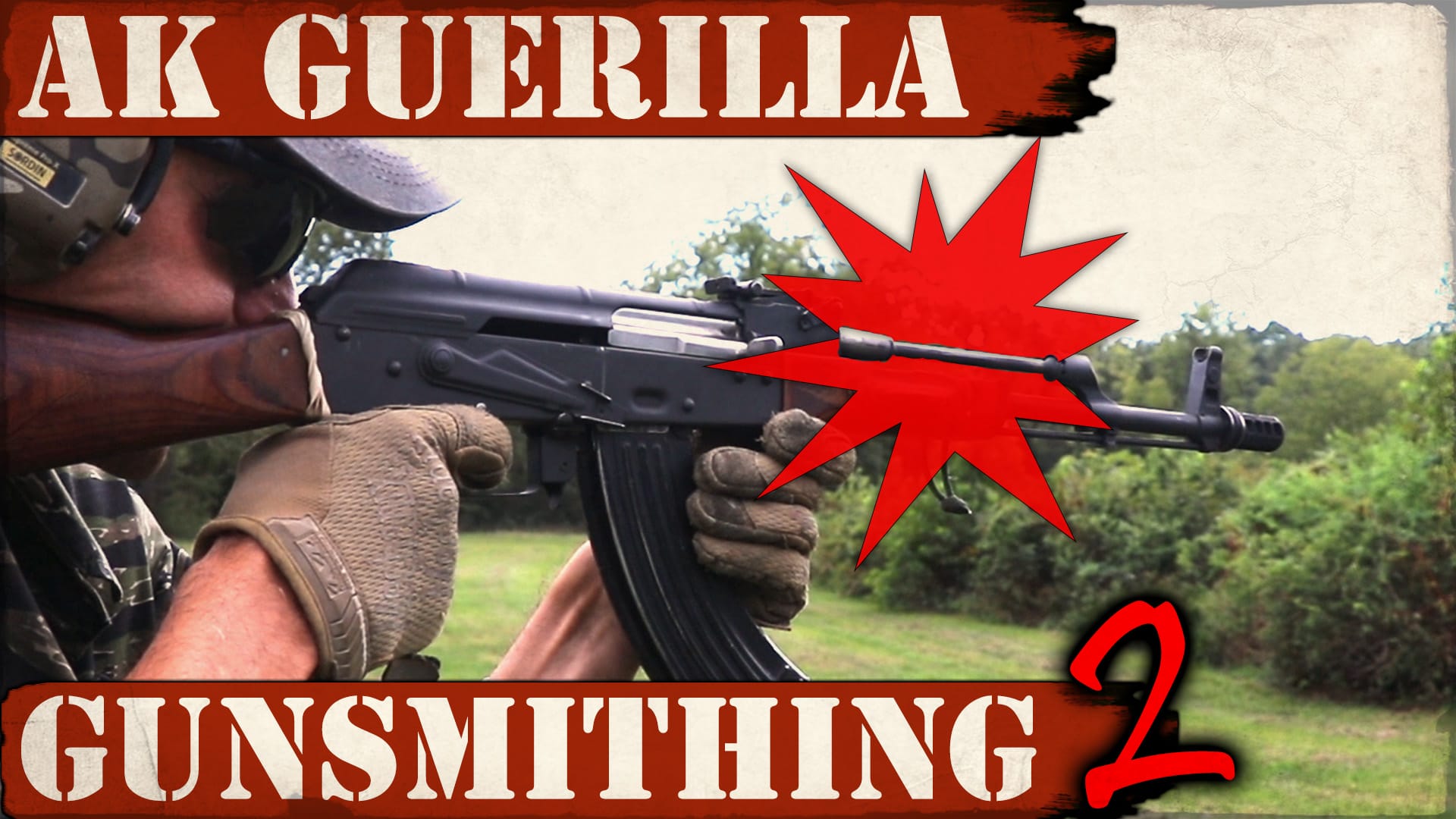 AK Guerilla Gunsmithing 2! No Gas Tube and Rock!