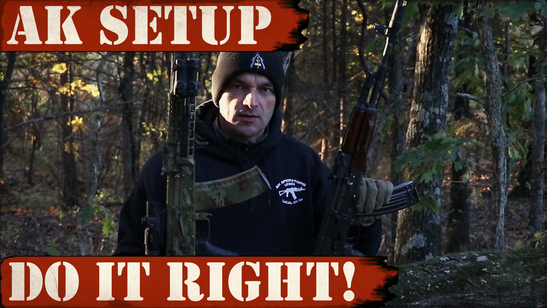 AK Setup – Do it right!